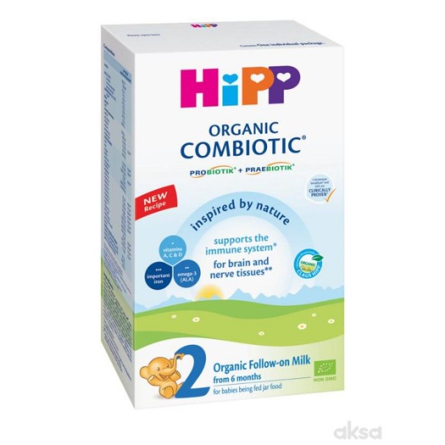 HIPP 2 Organic-COMBIOTIC mleko  300gr