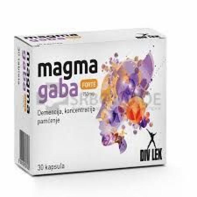 MAGMA GABA FORTE kaps 30x750mg