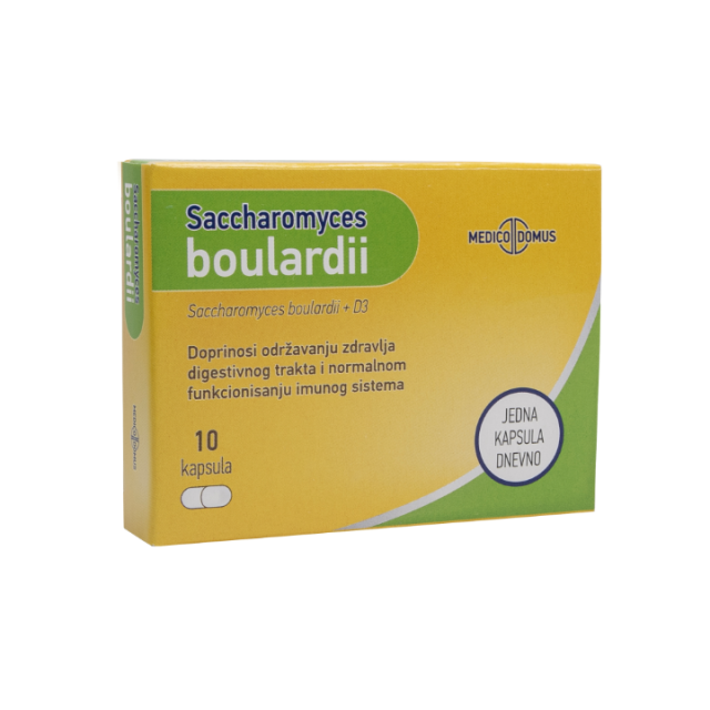 Saccharomyces boulardi  + D3  a10 cps