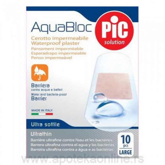 PIC Flaster aquablock large antib. 10k