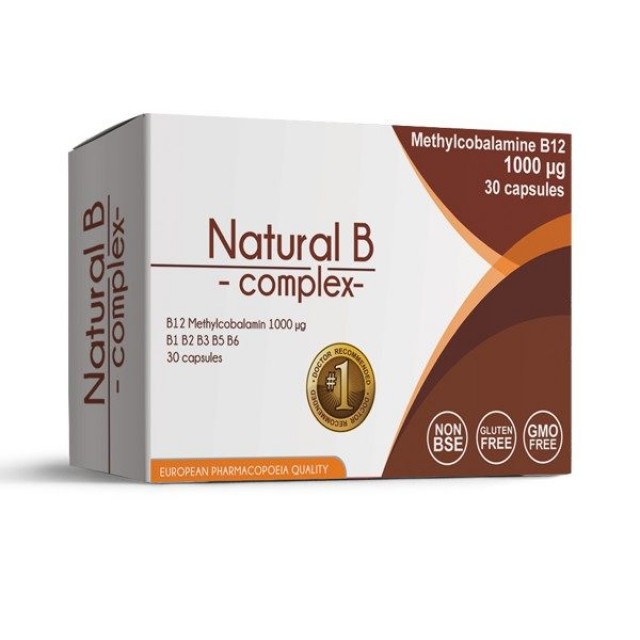 NATURAL B COMPLEX CAPS A30